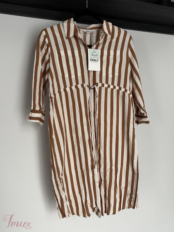 imusau.lt | parduodama Dryžuota pusilgė suknelė