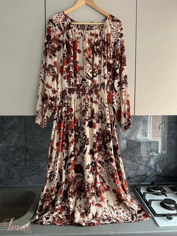 imusau.lt | parduodama H*M miela prie kuno grazi suknele - 13eu 46\48d - krut 125, liemo 92-130, klub 152, ilgis 130cm, viscosa