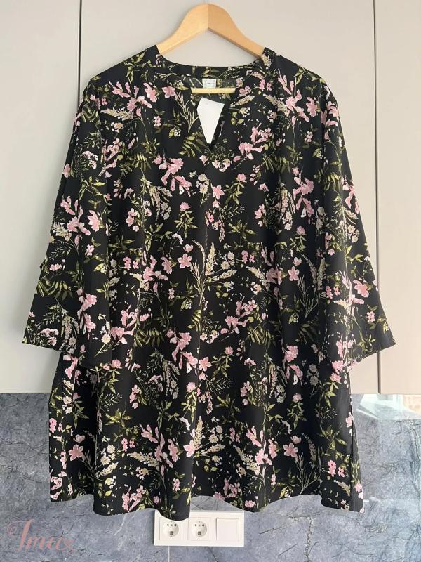 imusau.lt | parduodama DIDELE kaip nauja bluzkute - 8eu 56d - krut 150, klub 153, ilgis 85cm, polyest