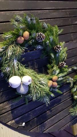 imusau.lt | listing Kalėdinis rankų darbo vainikas