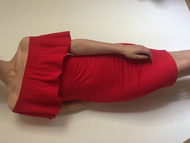 imusau.lt | parduodama Nauja raudona suknelė