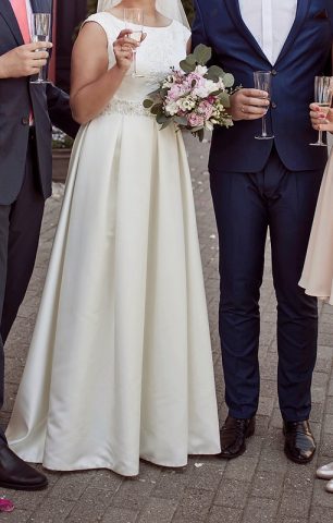 imusau.lt | parduodama Mikado šilko vestuvinė suknelė