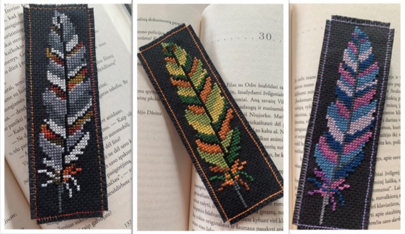 imusau.lt | parduodama Kryželiu siuvinėti knygų skirtukai