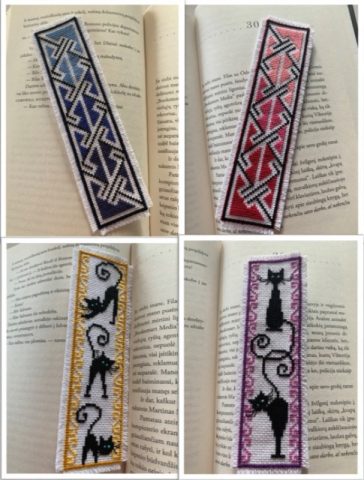 imusau.lt | parduodama Kryželiu siuvinėti knygų skirtukai