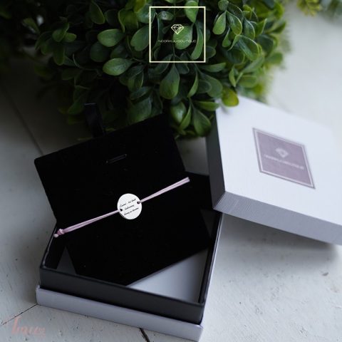 imusau.lt | parduodama Stilinga pasidabruota apyrankė su jūsų pageidavimu išgraviruotu tekstu