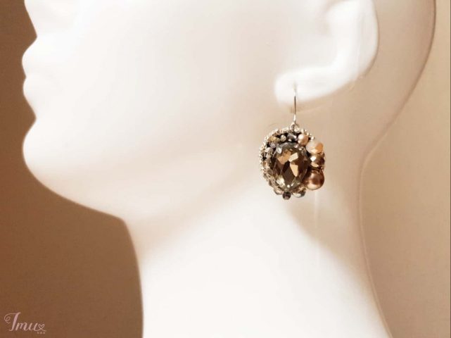 imusau.lt | parduodama Auskarai MiniSizeBrown