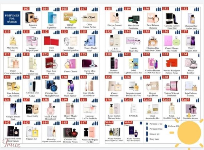 imusau.lt | listing Essens kvepalai