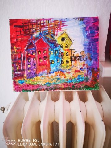 imusau.lt | parduodama Paveikslas,, Paslaptingas miestas''