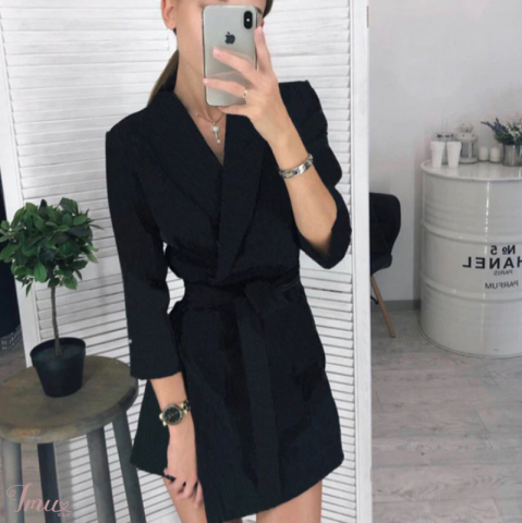 imusau.lt | parduodama Juoda suknytė su dirželiu