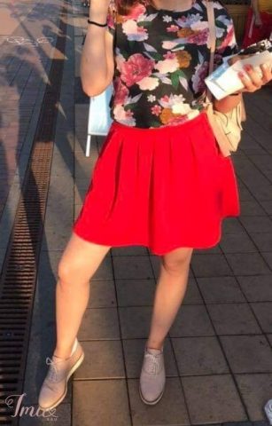 imusau.lt | parduodama Raudonas sijonas