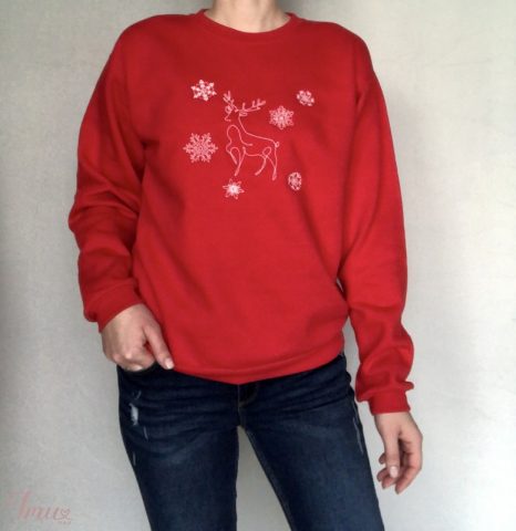 imusau.lt | parduodama UNISEX Siuvinėtas džemperis