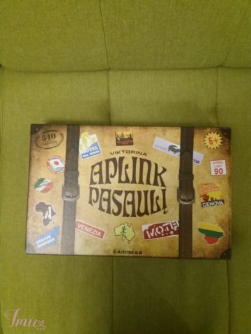 imusau.lt | listing Stalo žaidimas  - ,,Aplink pasaulį"