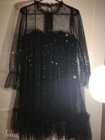 imusau.lt | parduodama Juoda blizgi suknutė