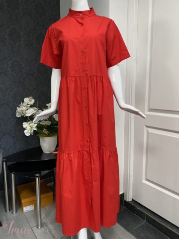 imusau.lt | parduodama Ilga raudona suknelė