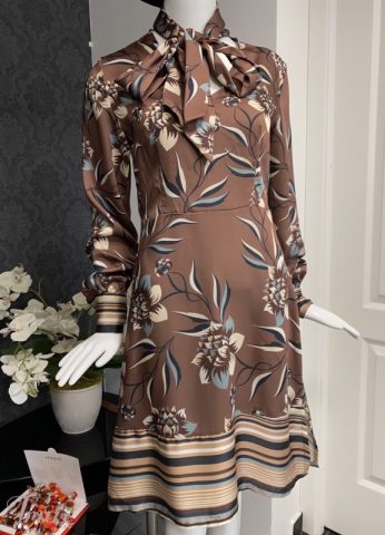 imusau.lt | parduodama Eco ruda gelėta suknelė