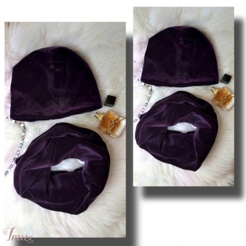 imusau.lt | listing Veliūrinė kepurė + šalikas