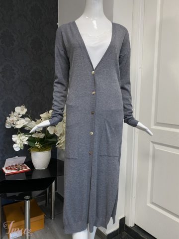 imusau.lt | parduodama Pilkas ilgas kardiganas