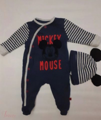 imusau.lt | listing Šliaužtinukas su kepuraite su Mikiu berniukui