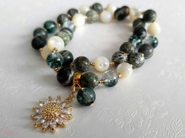 imusau.lt | parduodama Ranku darbo apyrankė (naturaliu akmens karoliuku)