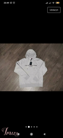 imusau.lt | listing Tommy Hilfiger džemperis core tommy logo hoodie 1985