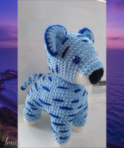 imusau.lt | parduodama Rankų darbo pliušinis tigras