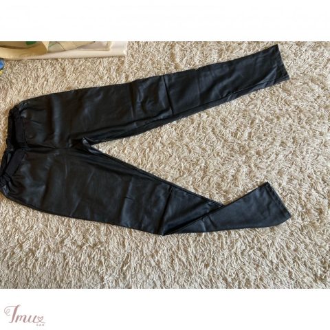 imusau.lt | parduodama Juodos odinės kelnės