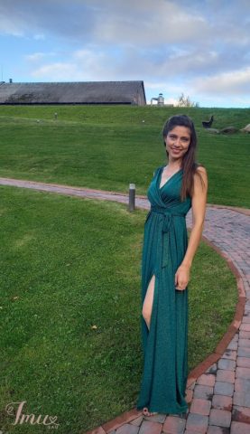 imusau.lt | listing Proginė žalia suknelė