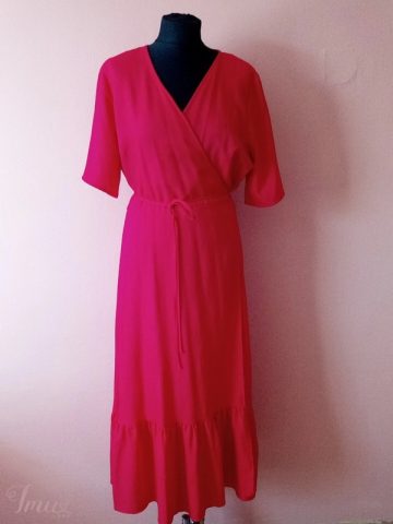 imusau.lt | parduodama Ilga raudona suknelė