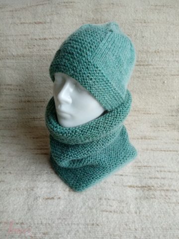 imusau.lt | listing Šilta žalia mova ir kepurė