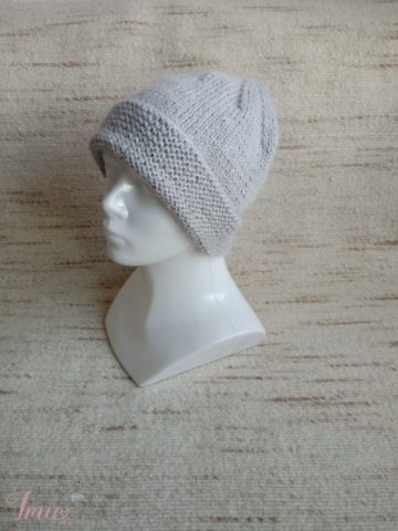imusau.lt | listing Megzta šviesiai pilka kepurė