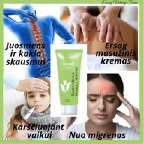 imusau.lt | parduodama Masažinis kremas