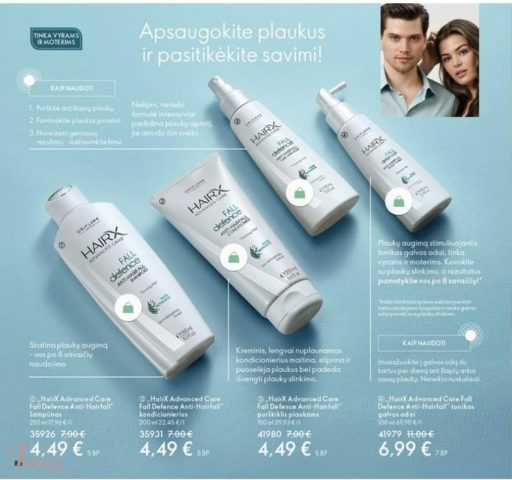 imusau.lt | parduodama Plaukų  tonikas nuo slinkimo