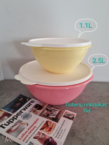 imusau.lt | parduodama Tupperware dubenėliai
