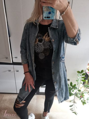 imusau.lt | parduodama Ilgesnis džinsinis švarkelis