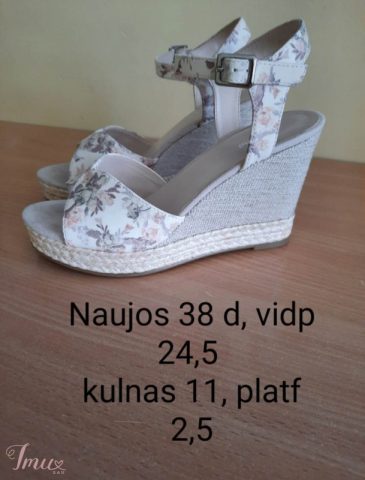 imusau.lt | parduodama Naujos platformines basutes 38 dydzio