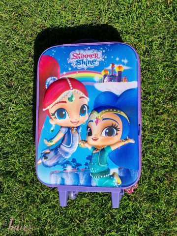imusau.lt | listing ,,Shimmer & Shine" vaikiškas kelionių lagaminas