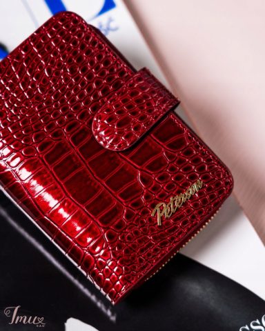 imusau.lt | listing moteriška raudona odinė Piniginė