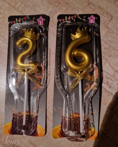 imusau.lt | parduodama Gimtadienio žvakutės