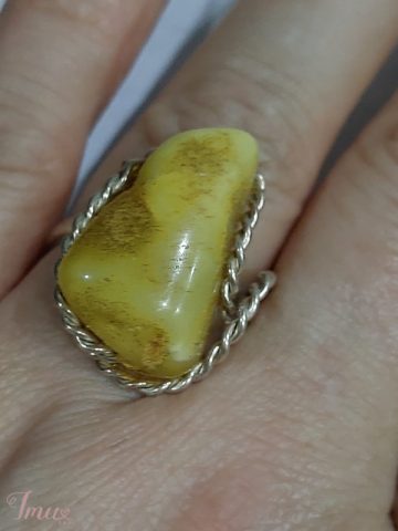 imusau.lt | listing naujas 100% gintaro žiedas