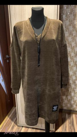 imusau.lt | listing Veliūro tunika/suknelė (115-120 cm apimčiai)