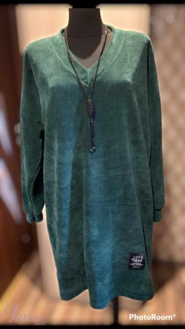 imusau.lt | listing Veliūro tunika/suknelė (115-120 cm apimčiai)