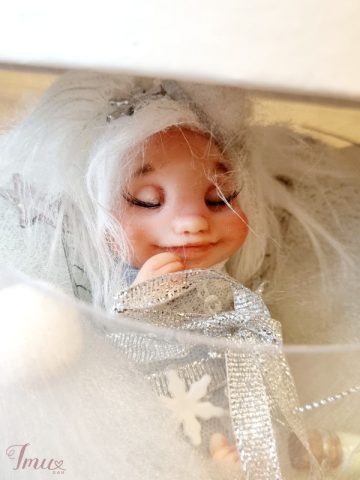 imusau.lt | listing ,,Fėjų slėnio" kūrinys - mieganti sniego fėja