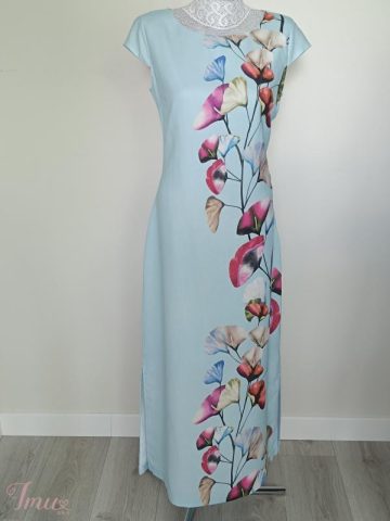 imusau.lt | parduodama Ilga suknelė trumpomis rankovėmis įvairioms progoms