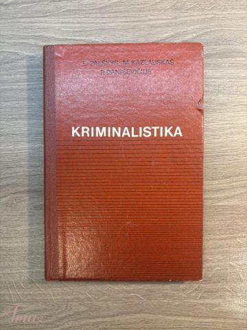 imusau.lt | parduodama E.Palskys, M.Kazlauskas, P.Danisevičius - ,,Kriminalistika”