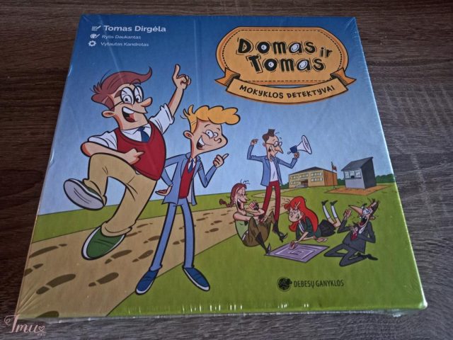imusau.lt | parduodama Stalo žaidimas DOMAS IR TOMAS. Mokyklos detektyvai
