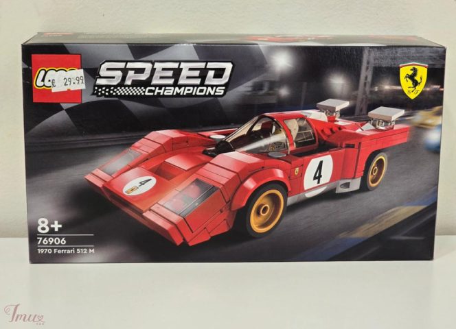 imusau.lt | parduodama 76906 LEGO Speed Champions 1970 Ferrari 512