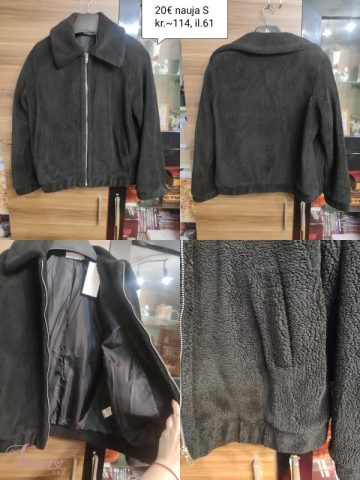 imusau.lt | parduodama Juoda S dydžio striukė pavasariui/rudeniui