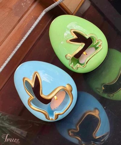 imusau.lt | listing Porceliano 2 kiausiniai ,zvakides -smilkalines