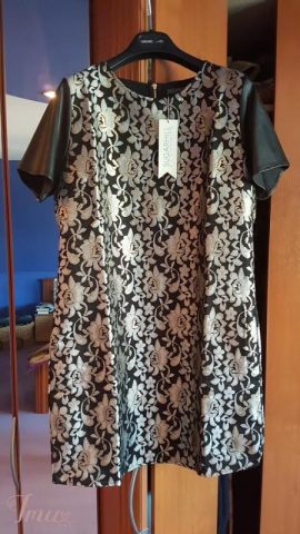 imusau.lt | listing Suknelė su eko odos rankovėmis