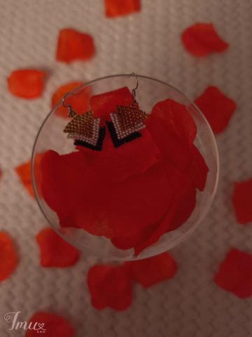 imusau.lt | parduodama Rankų darbo auskarai "Trikampiai